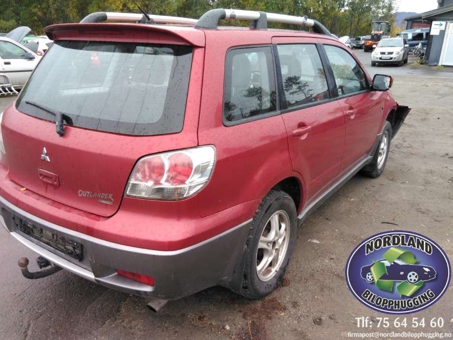 Mitsubishi Outlander 2003-2006 (Type I) , Motorkode: 4G63, Girkassekode: 