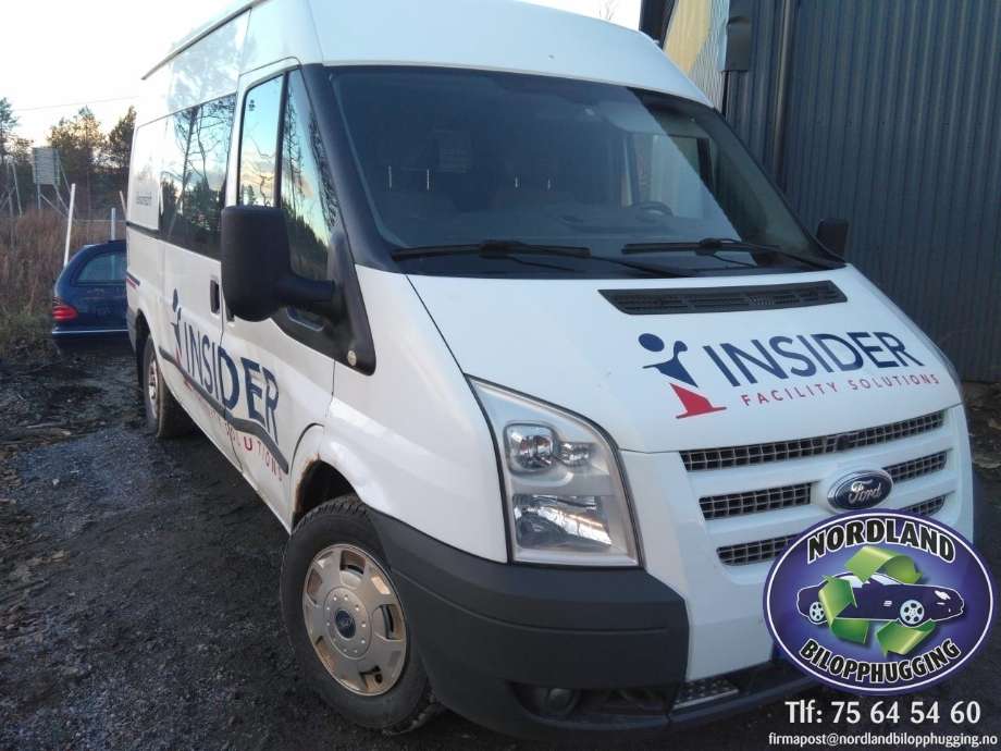 Ford Transit 2006-2013 , Motorkode: CYFB, Girkassekode: 6-TRINNS MANUELL VMT6-GIRKASSE