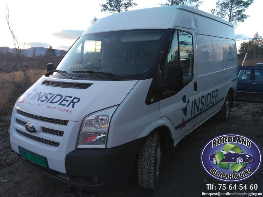 Ford Transit 2006-2013 , Motorkode: CYFB, Girkassekode: 6-TRINNS MANUELL VMT6-GIRKASSE