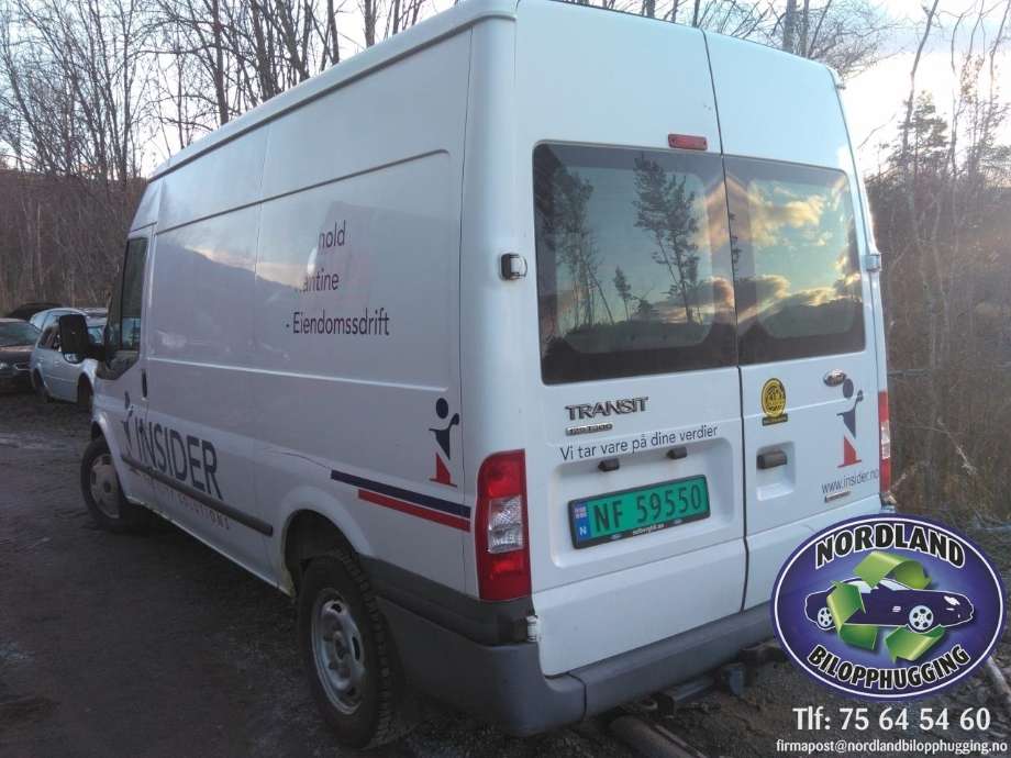 Ford Transit 2006-2013 , Motorkode: CYFB, Girkassekode: 6-TRINNS MANUELL VMT6-GIRKASSE