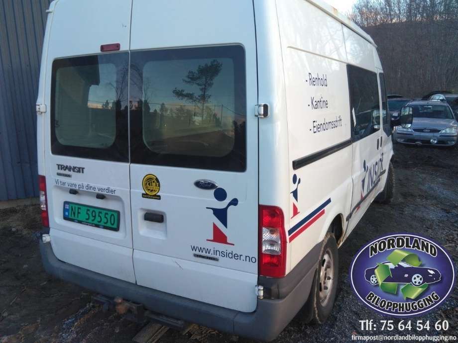 Ford Transit 2006-2013 , Motorkode: CYFB, Girkassekode: 6-TRINNS MANUELL VMT6-GIRKASSE