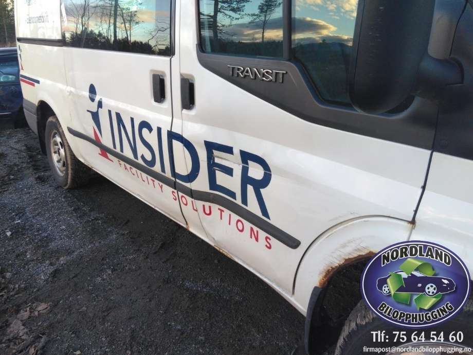Ford Transit 2006-2013 , Motorkode: CYFB, Girkassekode: 6-TRINNS MANUELL VMT6-GIRKASSE