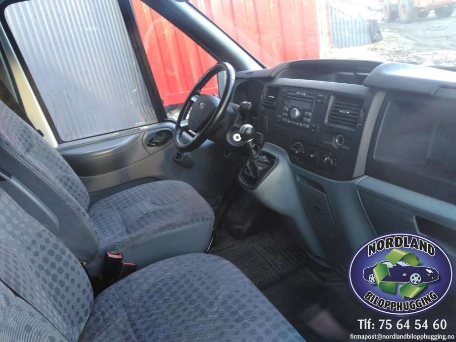 Ford Transit 2006-2013 , Motorkode: CYFB, Girkassekode: 6-TRINNS MANUELL VMT6-GIRKASSE