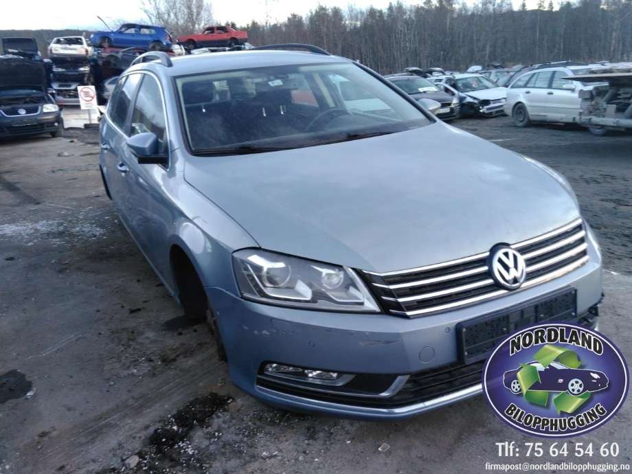 VW Passat 2011-2015 (B7) (B7), Motorkode: CAY, Girkassekode: 