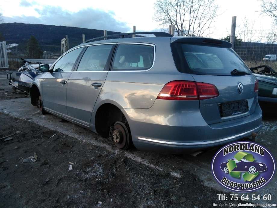 VW Passat 2011-2015 (B7) (B7), Motorkode: CAY, Girkassekode: 
