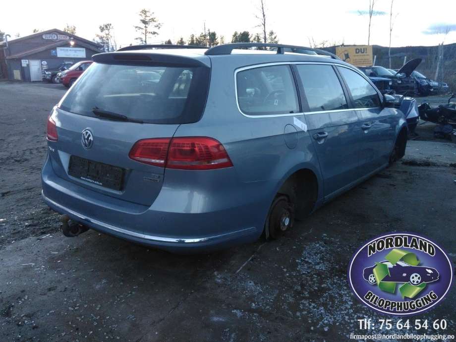 VW Passat 2011-2015 (B7) (B7), Motorkode: CAY, Girkassekode: 