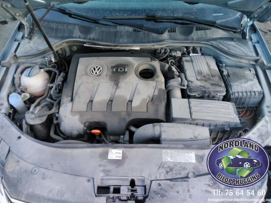 VW Passat 2011-2015 (B7) (B7), Motorkode: CAY, Girkassekode: 
