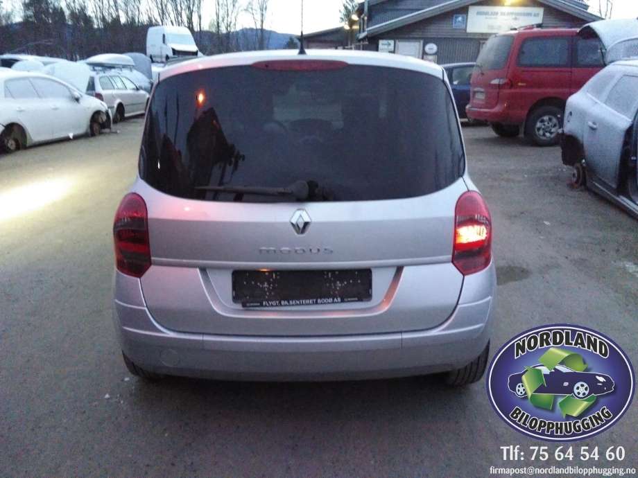 Renault Modus 2006-2008 , Motorkode: D4F D7, Girkassekode: 
