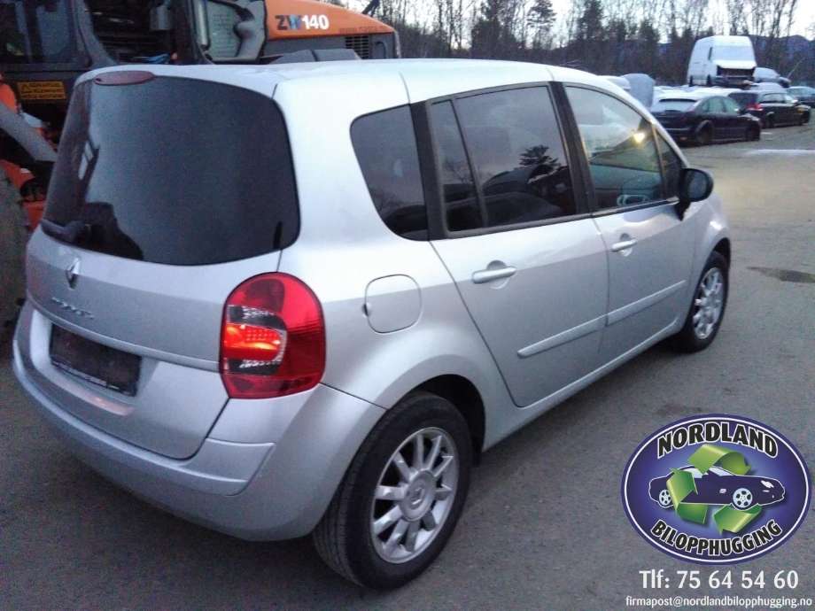 Renault Modus 2006-2008 , Motorkode: D4F D7, Girkassekode: 
