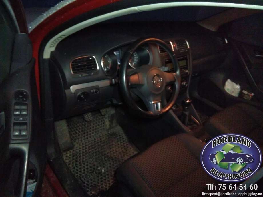 VW Golf VI 2008-2012 , Motorkode: CAY, Girkassekode: 