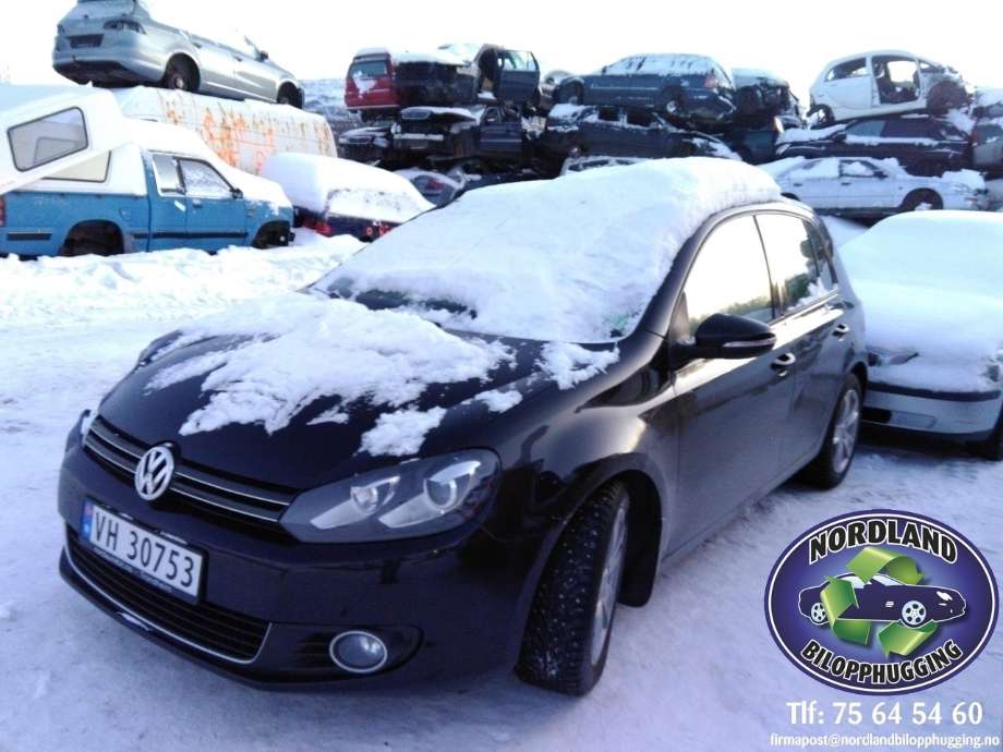 VW Golf VI 2008-2012 , Motorkode: CAY CAYC, Girkassekode: 