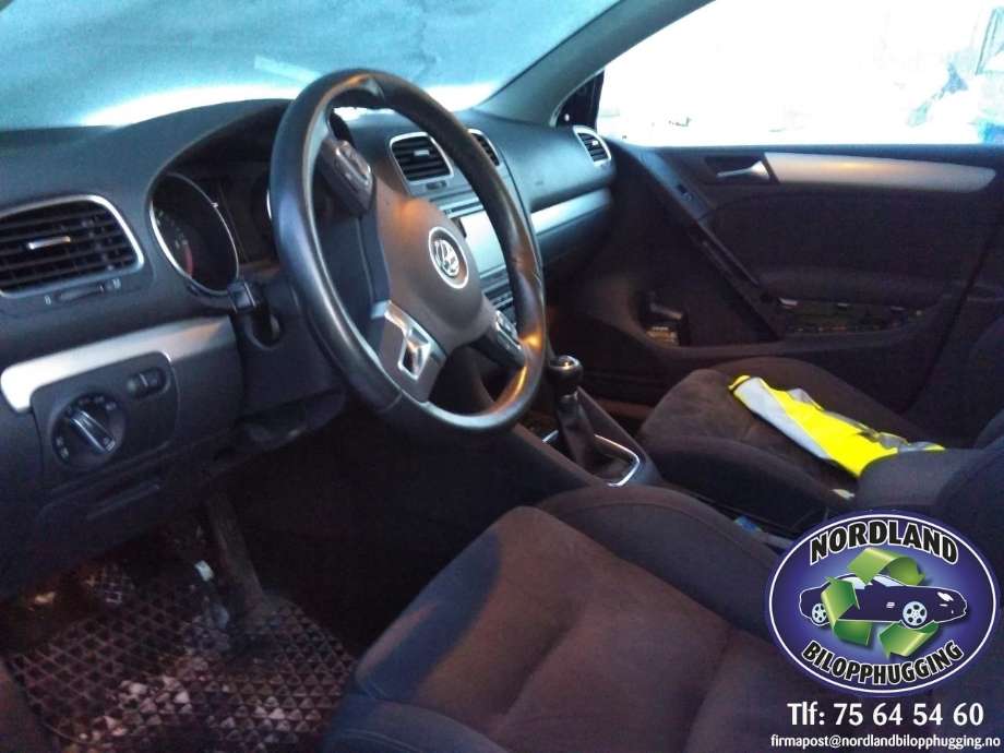 VW Golf VI 2008-2012 , Motorkode: CAY CAYC, Girkassekode: 