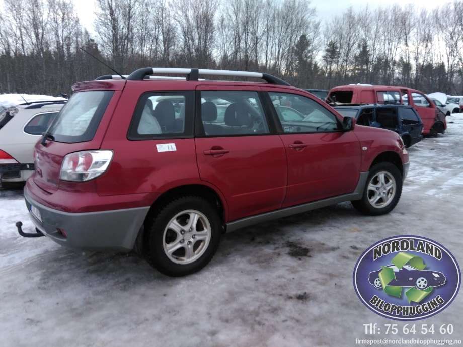 Mitsubishi Outlander 2003-2006 (Type I) , Motorkode: 4G63, Girkassekode: 