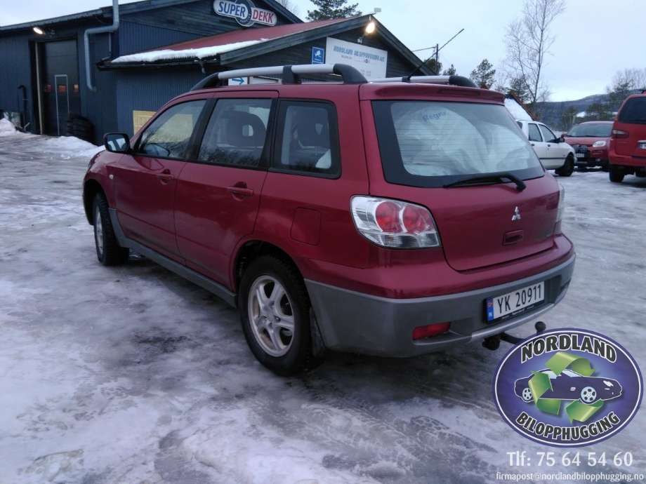 Mitsubishi Outlander 2003-2006 (Type I) , Motorkode: 4G63, Girkassekode: 