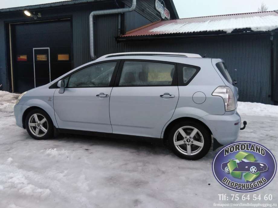 Toyota Verso 2002-2004 (COROLLA) (COROLLA), Motorkode: 1CD-FTV, Girkassekode: 