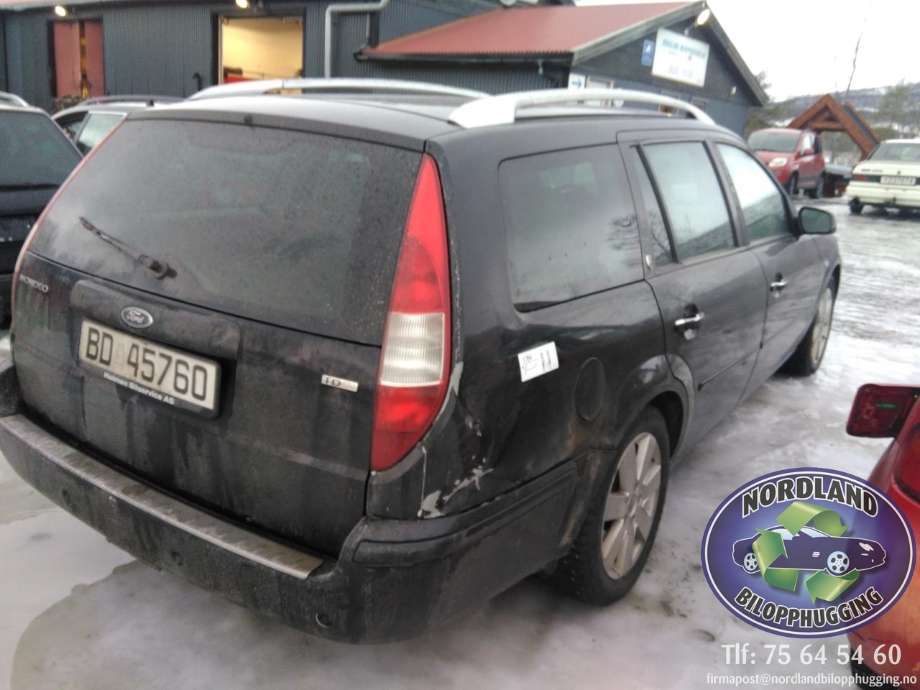 Ford Mondeo 2001-2007 (Type III) , Motorkode: FMBA, Girkassekode: