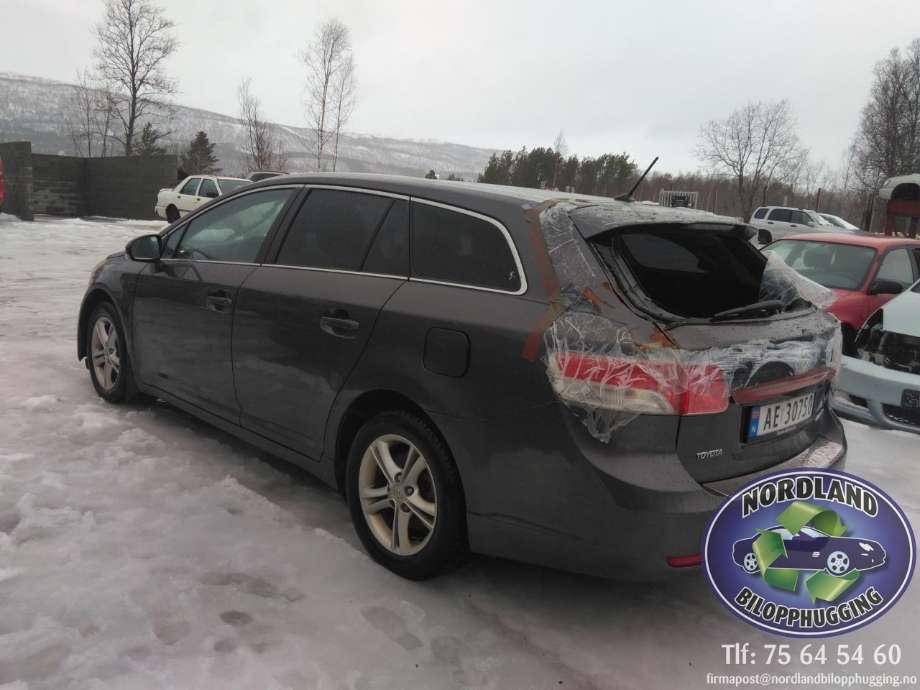 Toyota Avensis 2009-2015 (Type III, Fase 1) , Motorkode: 1AD-FTV, Girkassekode: