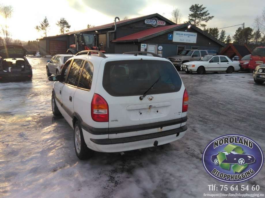 Opel Zafira A 1999-2005 , Motorkode: X16XEL, Girkassekode: 