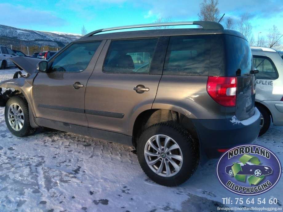 Škoda Yeti 2009-2013 (Fase 1) , Motorkode: CFH, Girkassekode: 