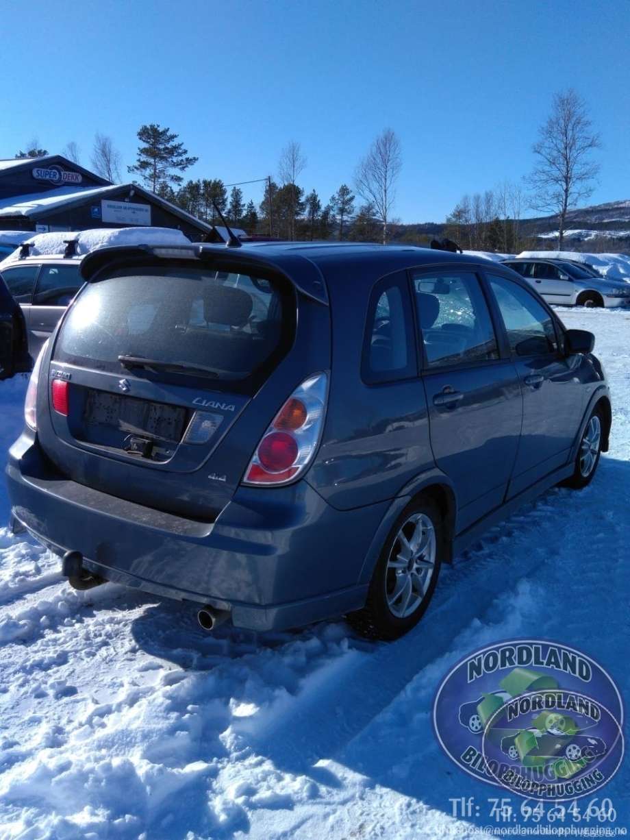 Suzuki Liana 2004-2010 (Fase 2) , Motorkode: M16A, Girkassekode: 