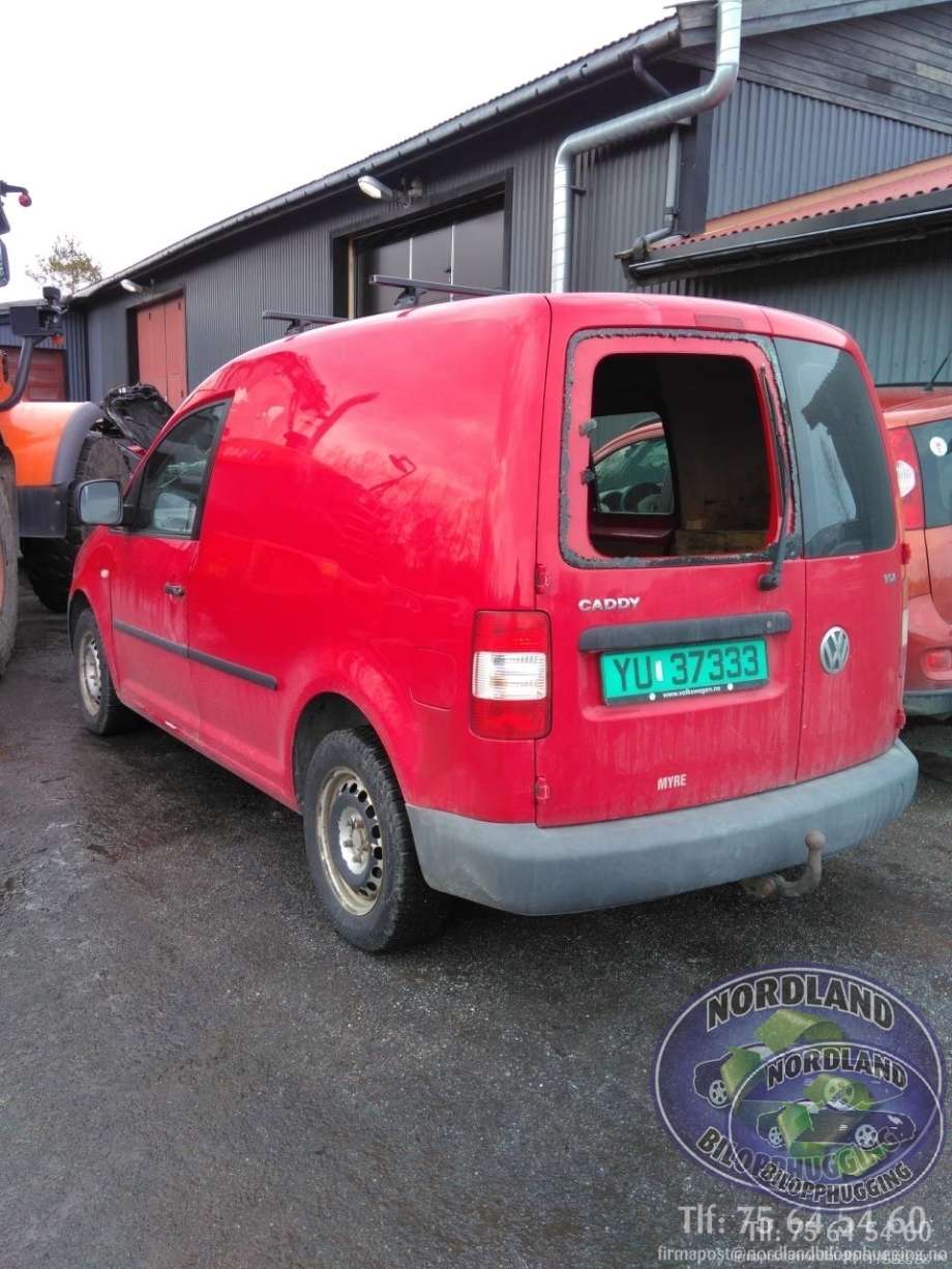 VW Caddy 2004-2010 (Type III, Fase 1) , Motorkode: BDJ, Girkassekode: 
