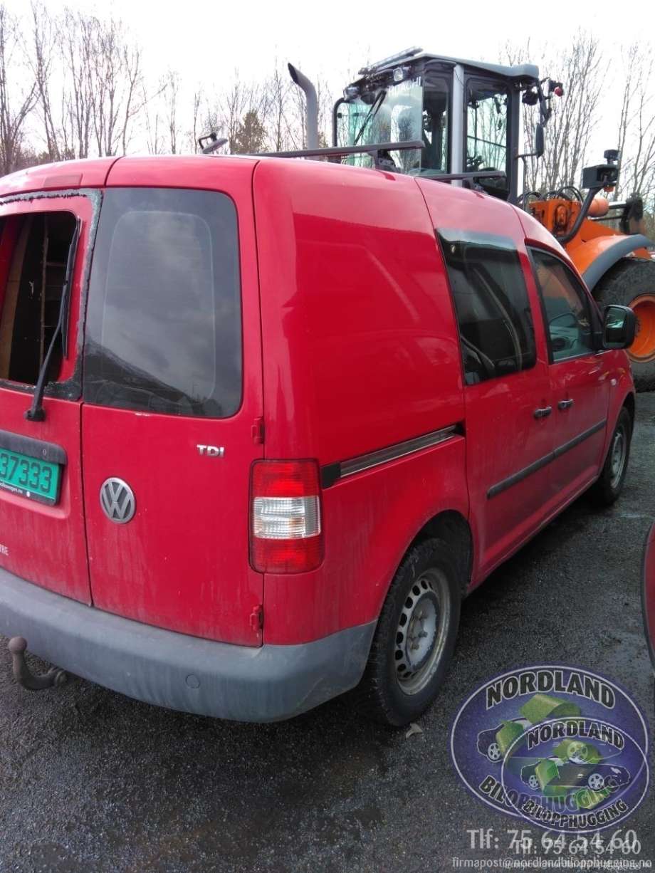 VW Caddy 2004-2010 (Type III, Fase 1) , Motorkode: BDJ, Girkassekode: 