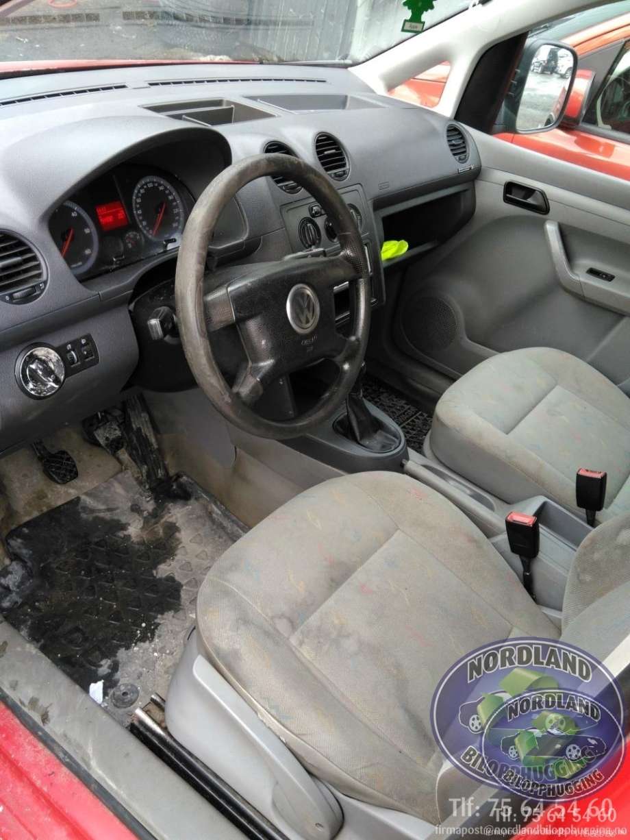 VW Caddy 2004-2010 (Type III, Fase 1) , Motorkode: BDJ, Girkassekode: 