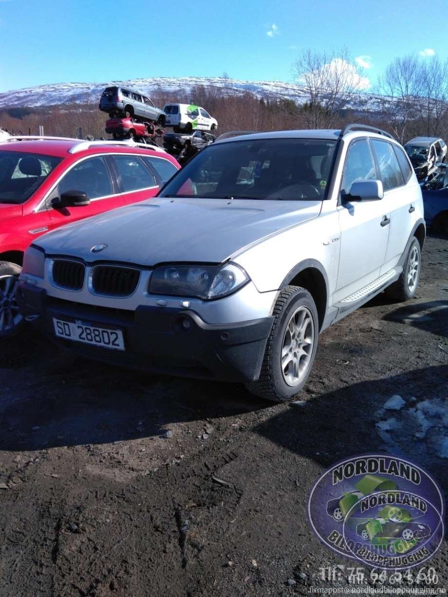 BMW X3 2003-2006 (Fase 1) (E83) (E83), Motorkode: 204D4 - M47T2, Girkassekode: GS6X-37DZ