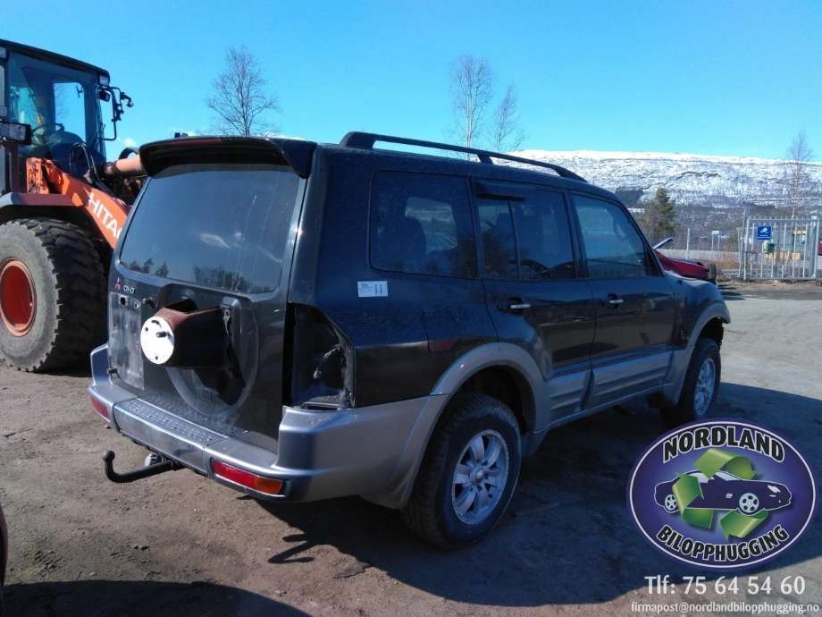 Mitsubishi Pajero 2000-2006 (Type III) , Motorkode: 4M410ATV6060, Girkassekode: V5A51-7-SB