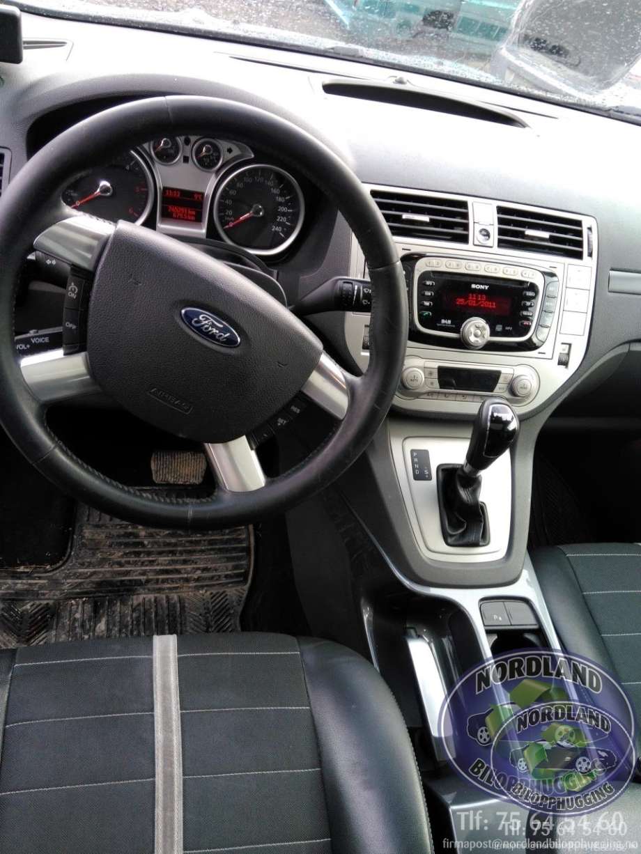 Ford Kuga 2008-2012 (Type I) , Motorkode: UFDA, Girkassekode: 
