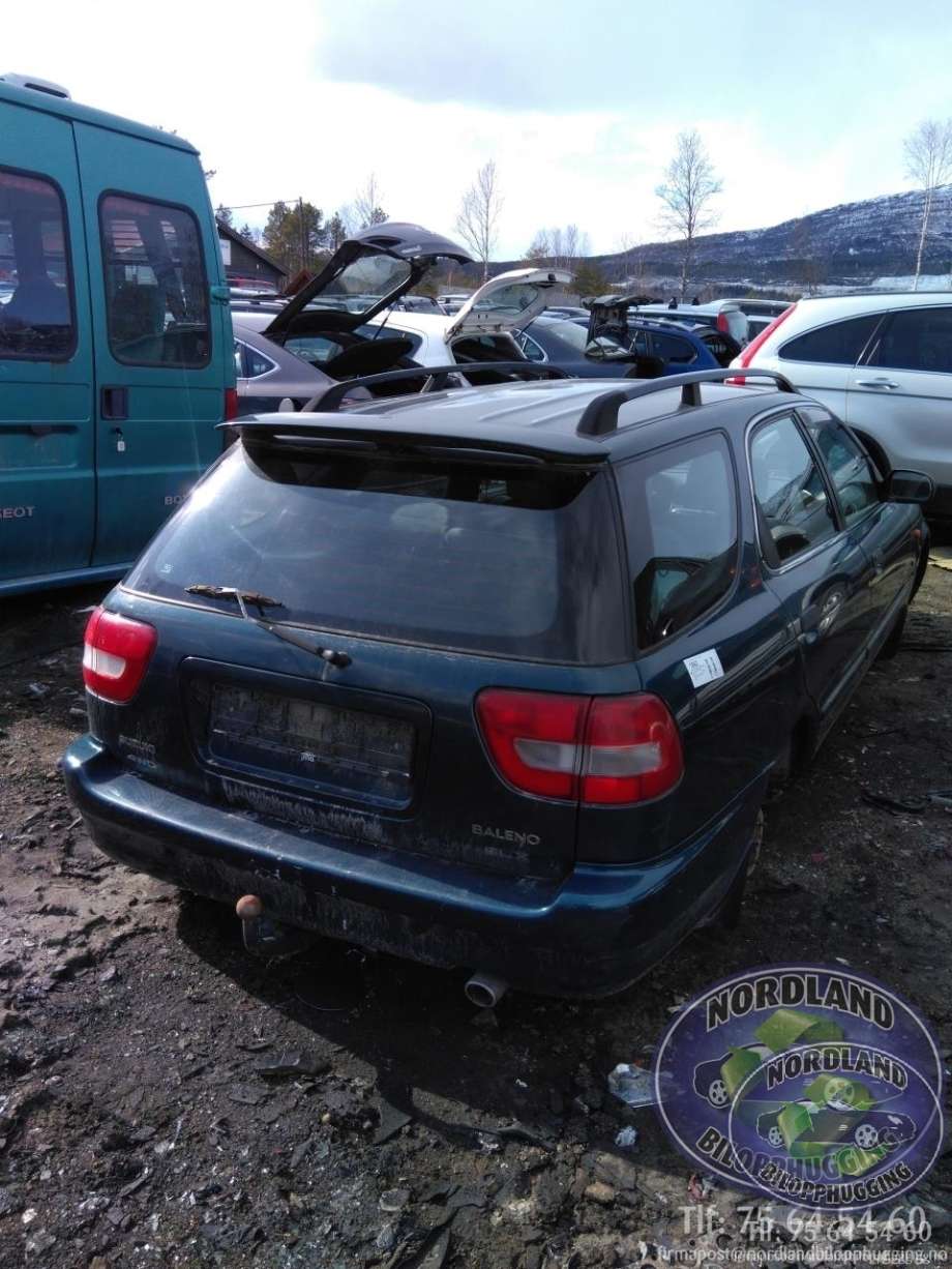 Suzuki Baleno 1995-1998 (Fase 1) , Motorkode: G 16 B, Girkassekode: 