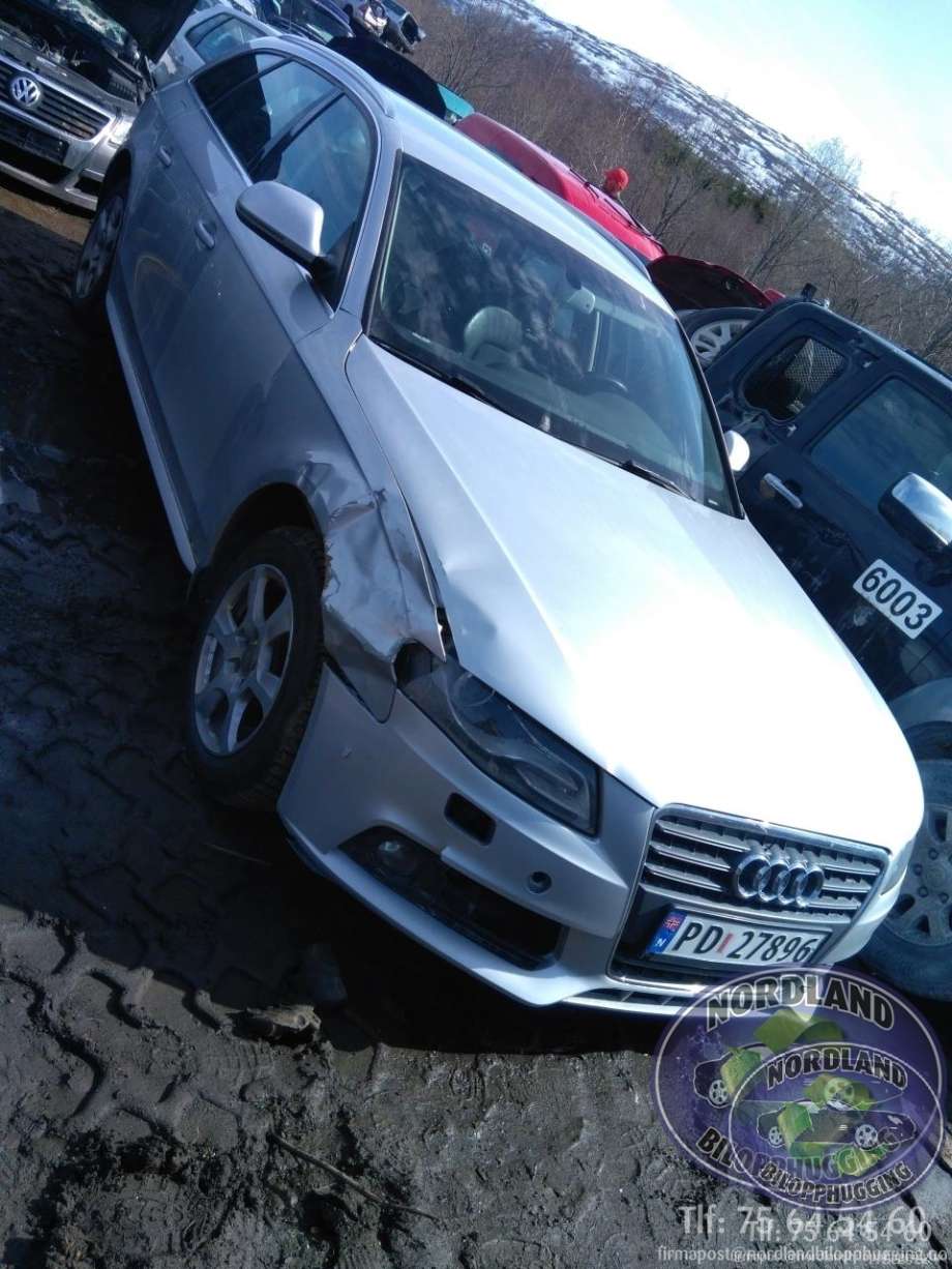 Audi A4 2007-2014 (Type IV) (B8) (B8), Motorkode: CAG, Girkassekode: 