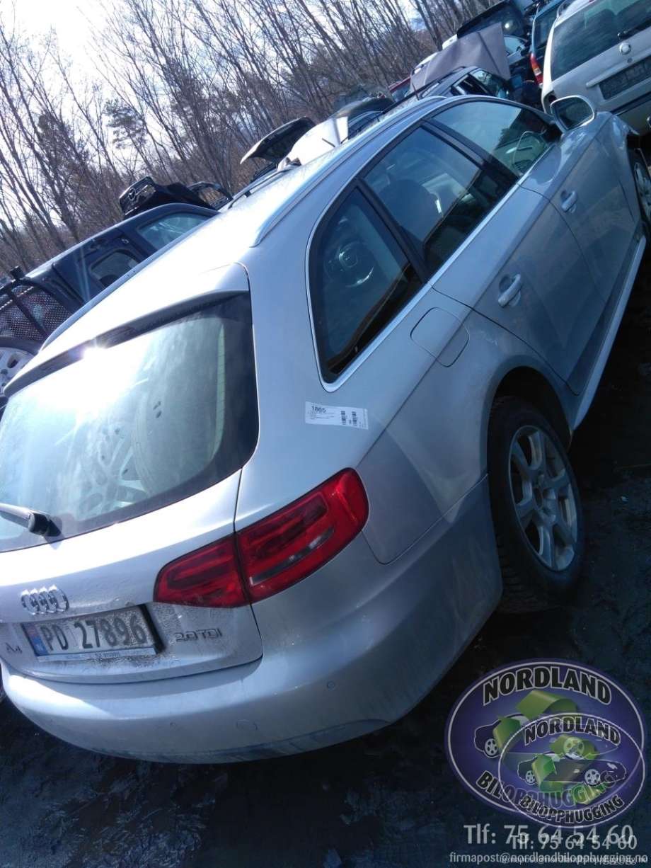Audi A4 2007-2014 (Type IV) (B8) (B8), Motorkode: CAG, Girkassekode: 