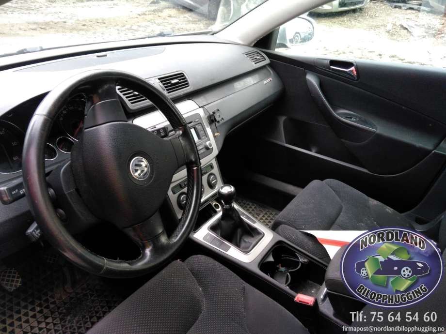 VW Passat 2005-2010 (B6) (B6), Motorkode: BKP, Girkassekode: 