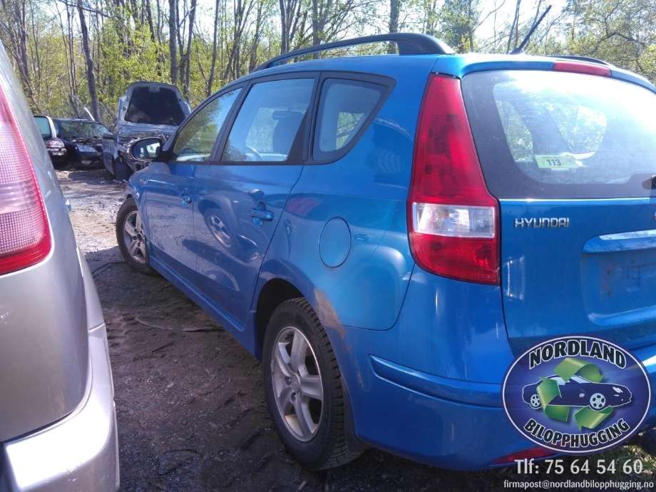 Hyundai i30 2007-2012 (Type I) , Motorkode: D4FB-IPB, Girkassekode: 