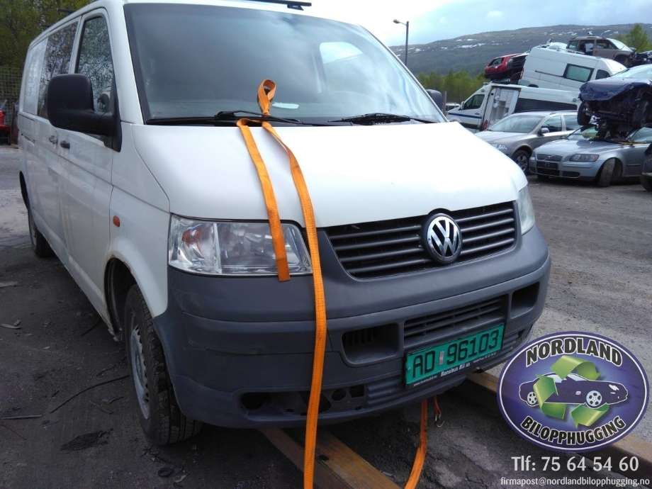VW Transporter / Caravelle 2003-2009 (Fase 1) (T5) (T5), Motorkode: AXB, Girkassekode: 