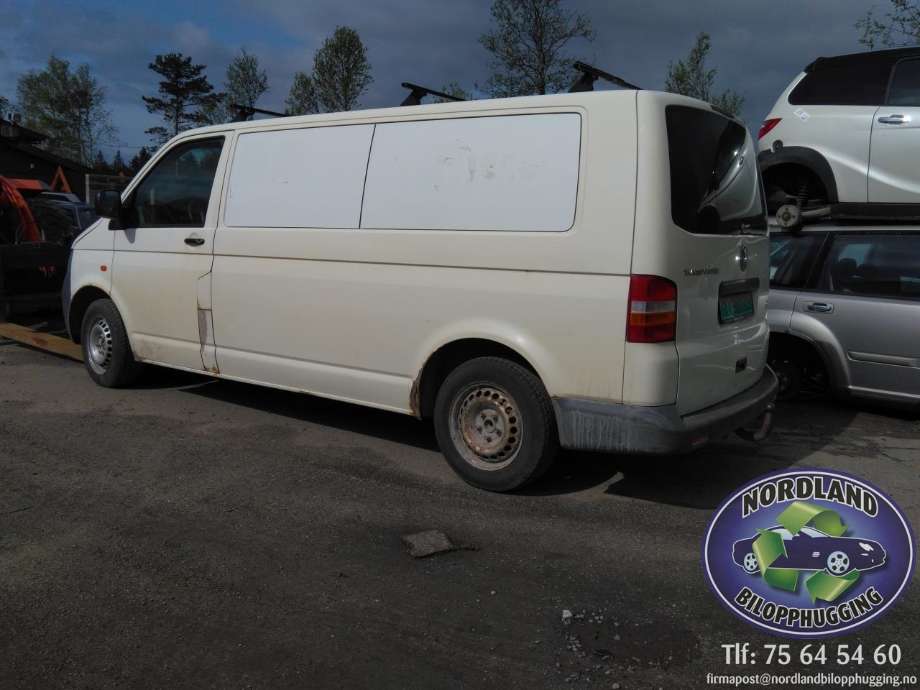 VW Transporter / Caravelle 2003-2009 (Fase 1) (T5) (T5), Motorkode: AXB, Girkassekode: 