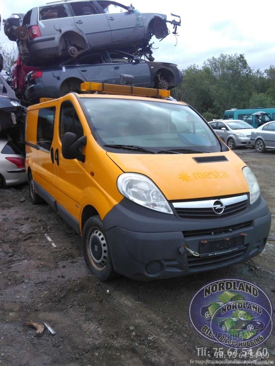 Opel Vivaro A 2006-2014 , Motorkode: M9RE7, Girkassekode: 