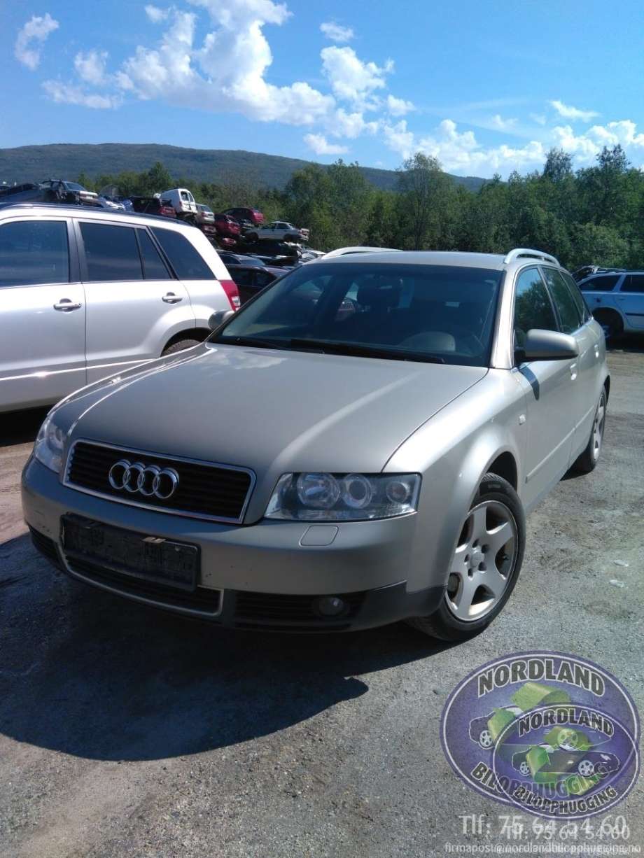 Audi A4 2001-2004 (Type II) (B6) (B6), Motorkode: AVJ, Girkassekode: