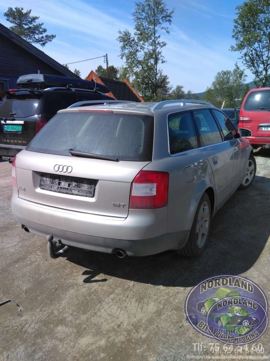 Audi A4 2001-2004 (Type II) (B6) (B6), Motorkode: AVJ, Girkassekode: