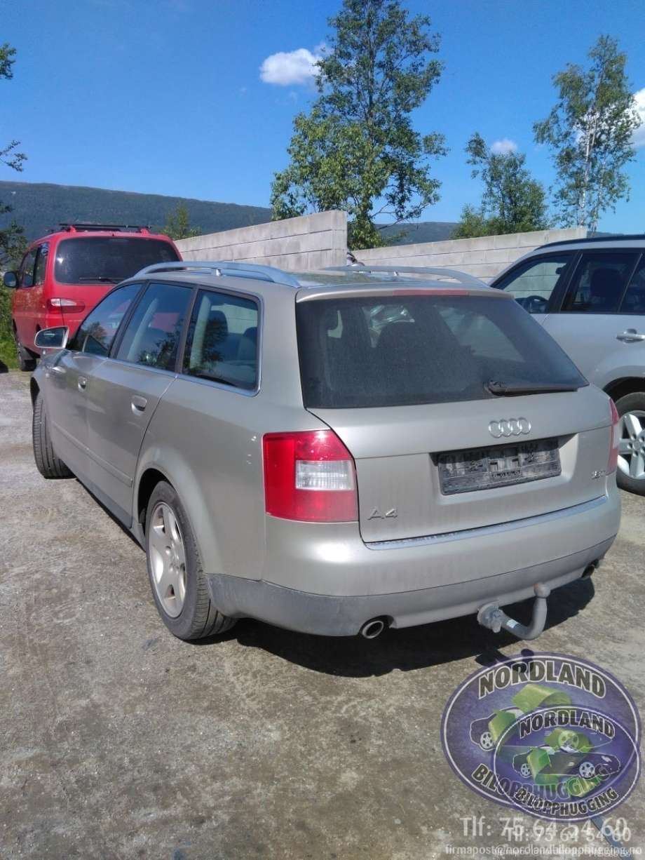 Audi A4 2001-2004 (Type II) (B6) (B6), Motorkode: AVJ, Girkassekode: