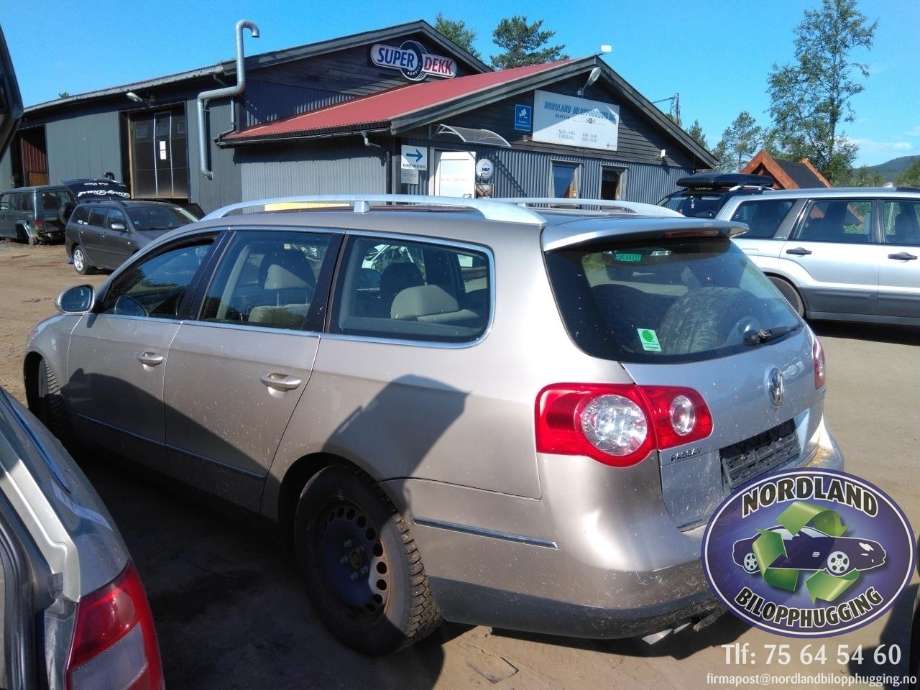 VW Passat 2005-2010 (B6) (B6), Motorkode: BMP, Girkassekode: 