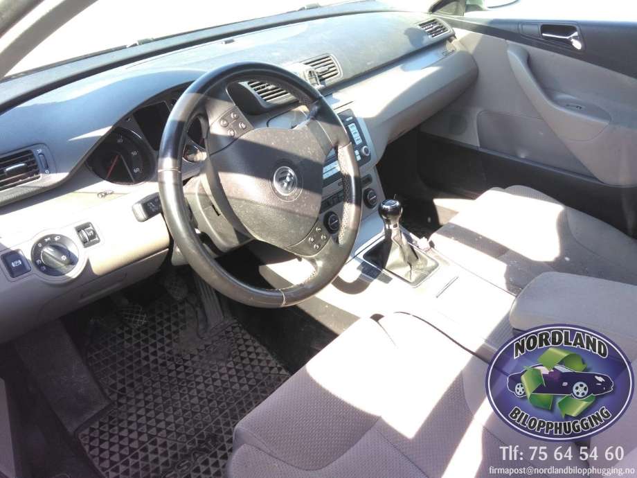 VW Passat 2005-2010 (B6) (B6), Motorkode: BMP, Girkassekode: 