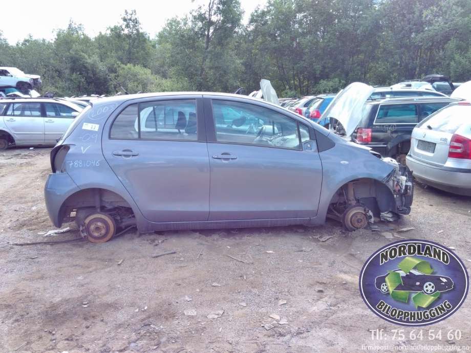 Toyota Yaris 2009-2011 (Type II, Fase 2) , Motorkode: , Girkassekode: