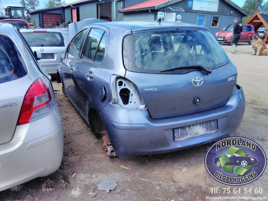 Toyota Yaris 2009-2011 (Type II, Fase 2) , Motorkode: , Girkassekode: