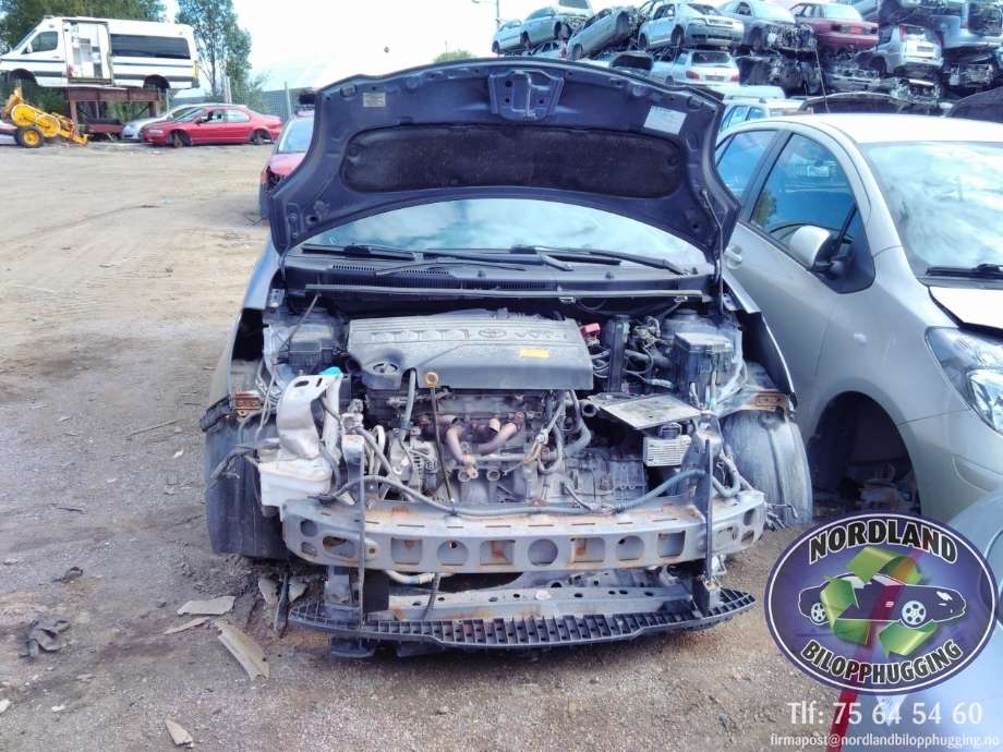 Toyota Yaris 2009-2011 (Type II, Fase 2) , Motorkode: , Girkassekode: