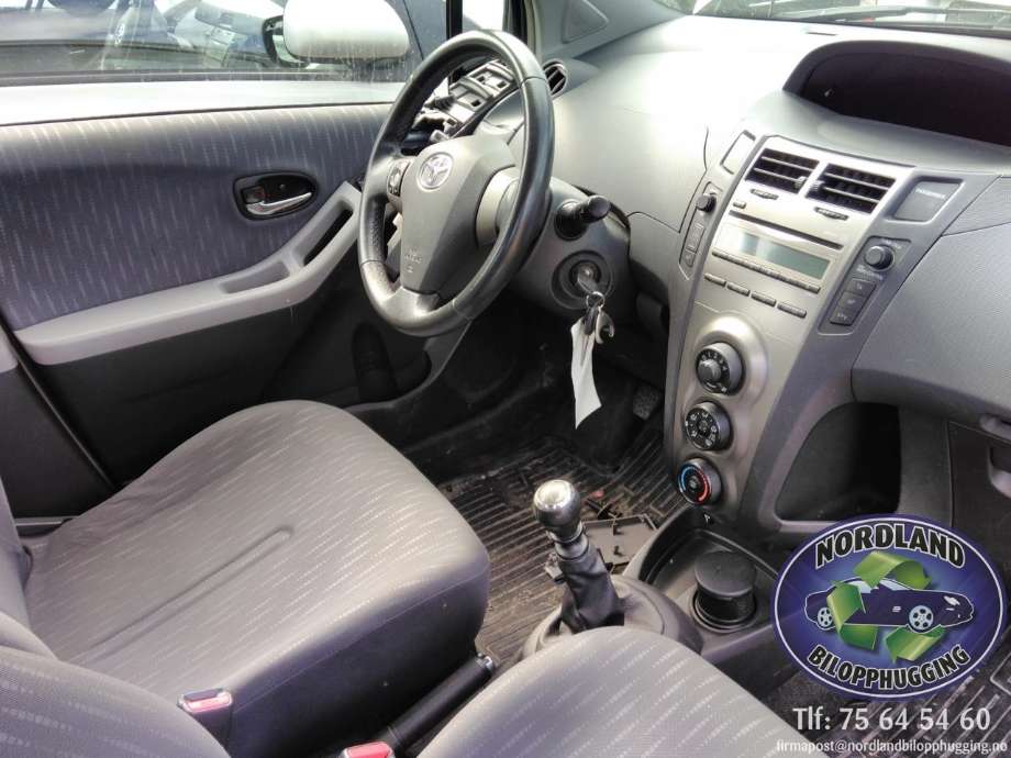 Toyota Yaris 2009-2011 (Type II, Fase 2) , Motorkode: , Girkassekode: