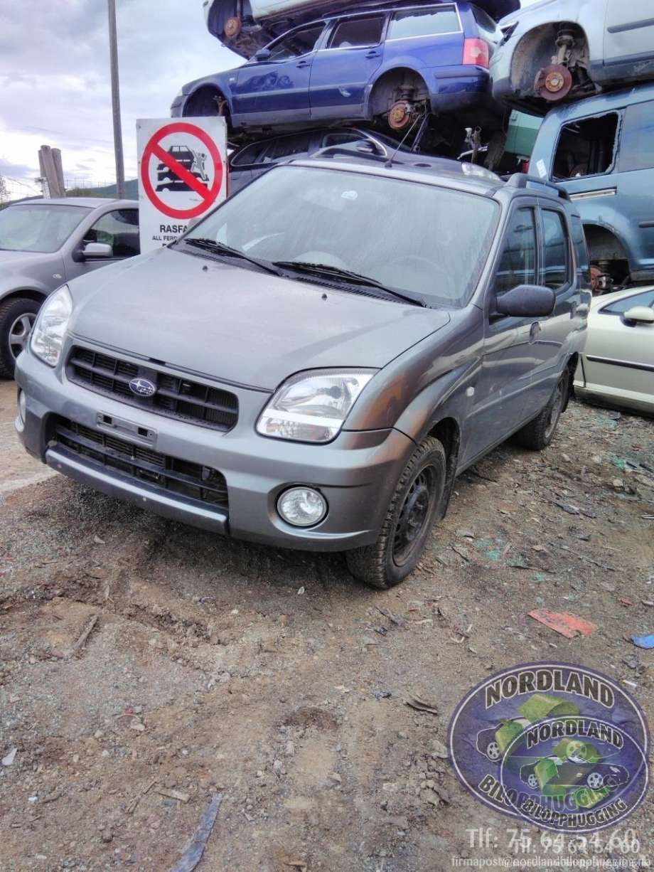 Subaru Justy 2003-2007 (Type III) , Motorkode: M13A, Girkassekode: 