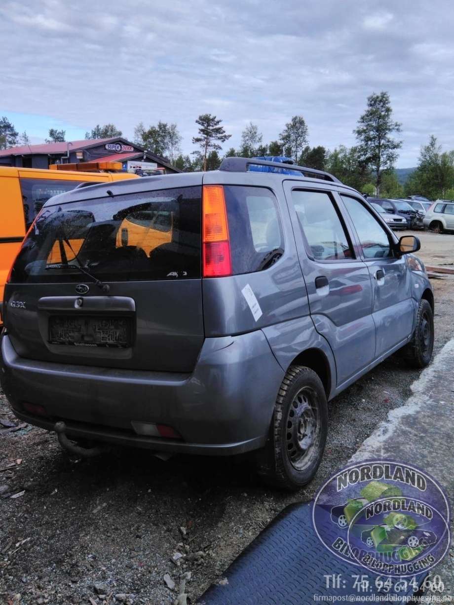 Subaru Justy 2003-2007 (Type III) , Motorkode: M13A, Girkassekode: 