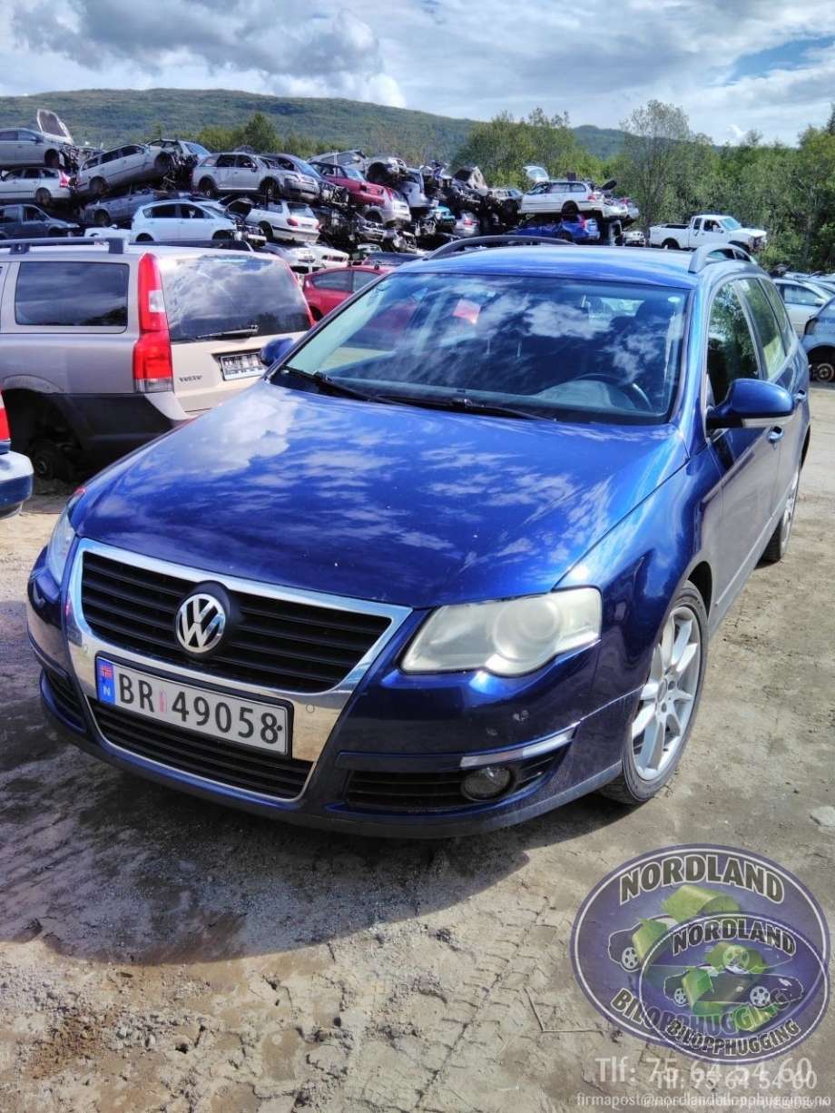 VW Passat 2005-2010 (B6) (B6), Motorkode: BMP, Girkassekode: 